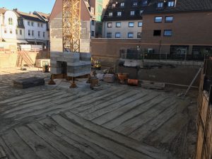 Baustelle in Troisdorf - Umsetzung eines Geothermie-Projekts