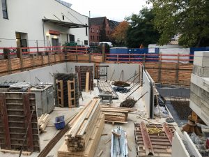 Baustelle in Troisdorf - Umsetzung eines Geothermie-Projekts